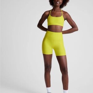 Beyond Yoga Lime Bike Shorts